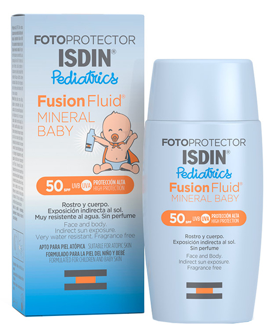 MINERAL BABY 50+ FOTOPROTECTOR PEDIATRICS 50 ML - Farmasanitas 