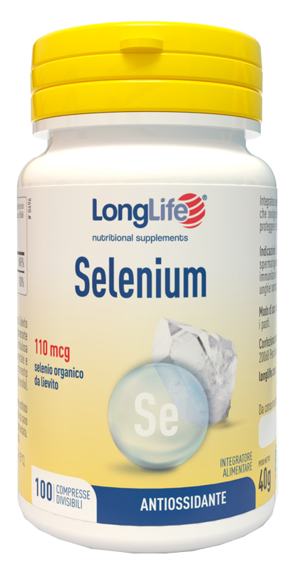 LONGLIFE SELENIUM 100 COMPRESSE DIVISIBILI - Farmasanitas 