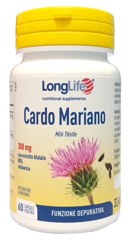 LONGLIFE CARDO MARIANO 60 CAPSULE VEGETALI - Farmasanitas 