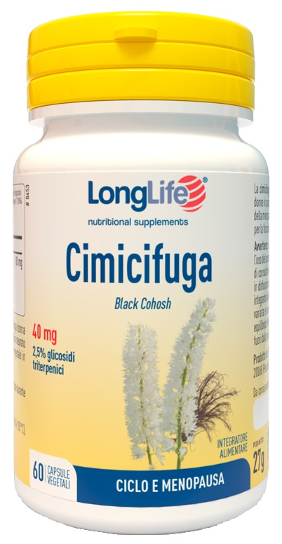 LONGLIFE CIMICIFUGA 60 CAPSULE VEGETALI - Farmasanitas 