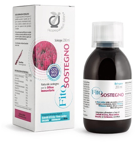 FITOPREPARATORI ITALIANI FITOSOSTEGNO SCIROPPO 200 ML - Farmasanitas 