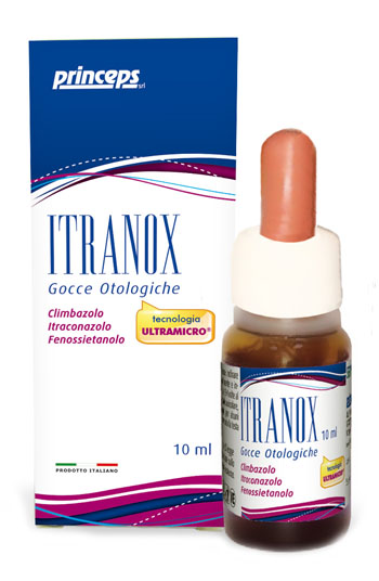 ITRANOX GOCCE OTOLOGICHE 10 ML - Farmasanitas 