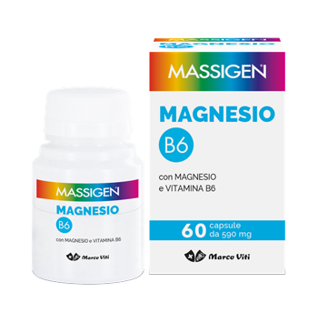 MASSIGEN MAGNESIO B6 60 CAPSULE - Farmasanitas 