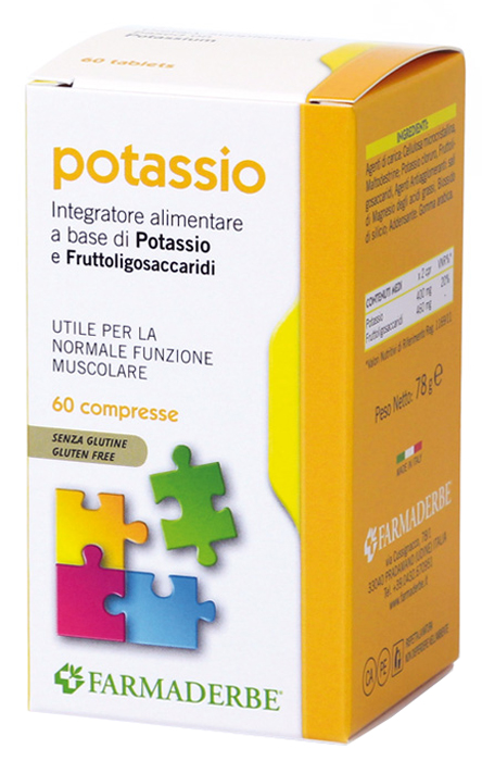 POTASSIO 60 COMPRESSE - Farmasanitas 