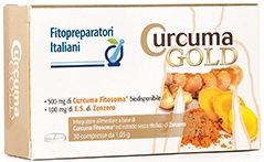 FITOPREPARATORI ITALIANI CURCUMA GOLD 30 COMPRESSE - Farmasanitas 