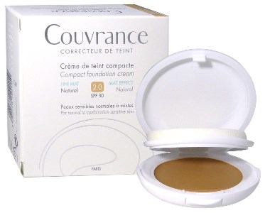 EAU THERMALE AVENE COUVRANCE CREMA COMPATTA COLORATA NF OIL FREE NATURALE 9,5 G - Farmasanitas 