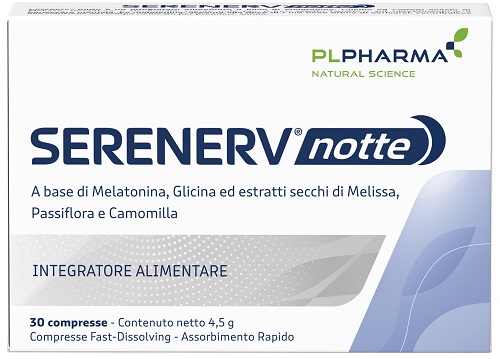 SERENERV NOTTE 30 COMPRESSE - Farmasanitas 