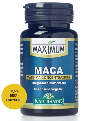 MAXIMUM MACA 40 CAPSULE - Farmasanitas 
