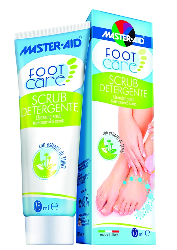 MASTER-AID FOOTCARE DETERGENTE SCRUB PER PIEDI 75 ML L4 - Farmasanitas 