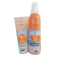 AVENE SOLARE KIT SPRAY SPF 50+ 200 ML + TRIXERA NUTRITION DETERGENTE 100 ML - Farmasanitas 