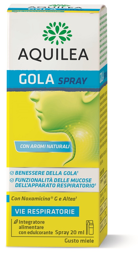 AQUILEA FLU SPRAY GOLA 20 ML - Farmasanitas 