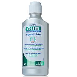 GUM ORIGINAL WHITE COLLUTORIO 500 ML - Farmasanitas 