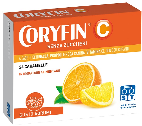 CORYFIN C SENZA ZUCCHERO AGRUMI 48 G - Farmasanitas 