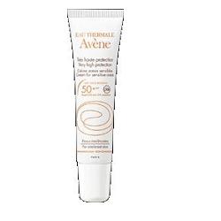 EAU THERMALE AVENE SOLARE CREMA ZONE SENSIBILI SPF 50+ 15 ML - Farmasanitas 