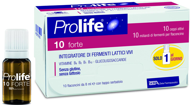 PROLIFE 10 FORTE 10 FLACONCINI DA 8 ML - Farmasanitas 
