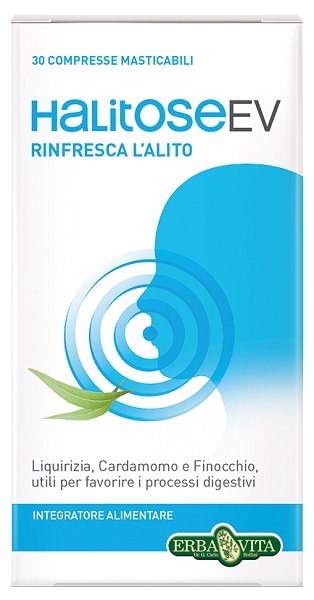 HALITOSE EV 30 TAVOLETTE MASTICABILI - Farmasanitas 
