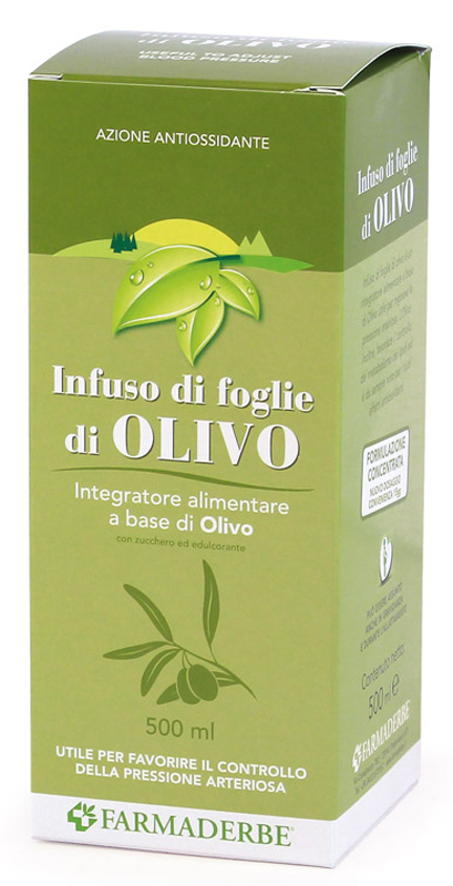 OLIVO INFUSO FOGLIE 500 ML - Farmasanitas 