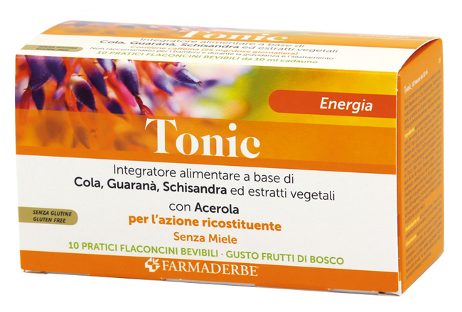 TONIC 10 FLACONCINI DA 10 ML SENZA MIELE - Farmasanitas 