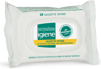 NORMALENE IGIENE SALVIETTE INTIME 20 PEZZI - Farmasanitas 
