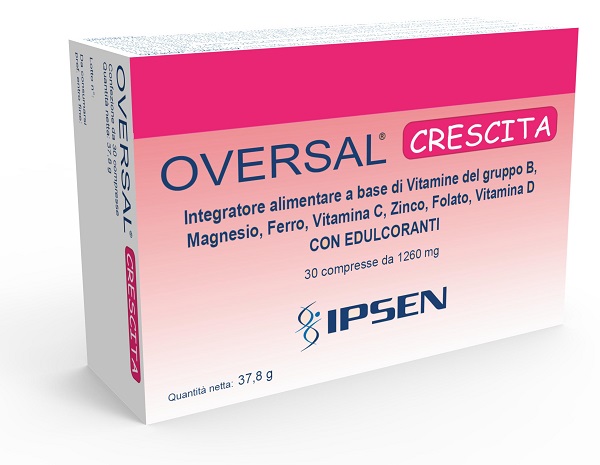 OVERSAL CRESCITA 30 COMPRESSE - Farmasanitas 