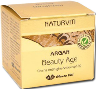 NATURVITI ARGAN CREMA VISO BEAUTY AGE 50 ML - Farmasanitas 
