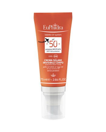 EUPHIDRA KALEIDO UV SYSTEM CREMA SOLARE CORPO 50+ INVISIBLE - Farmasanitas 