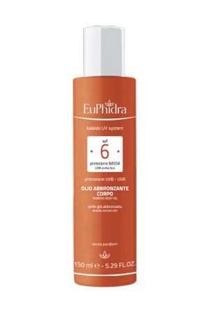 EUPHIDRA KALEIDO UV SYSTEM OLIO SOLARE CORPO 6 - Farmasanitas 