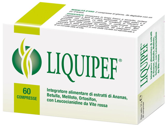 LIQUIPEF 60 COMPRESSE - Farmasanitas 