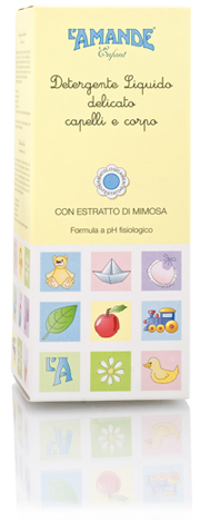 L'AMANDE ENFANT DETERGENTE LIQUIDO DELICATO 250 ML - Farmasanitas 