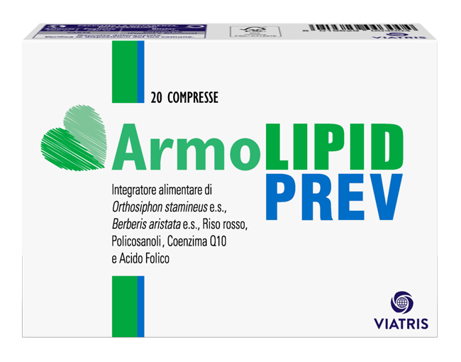 ARMOLIPID PREV 20 COMPRESSE - Farmasanitas 
