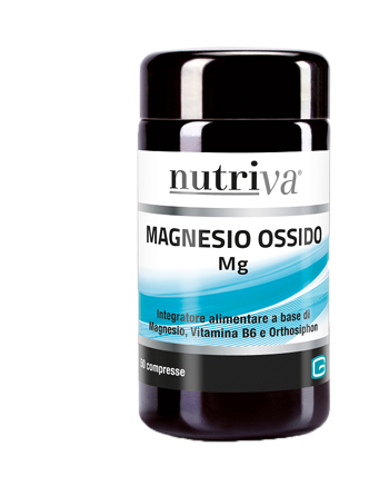 NUTRIVA MAGNESIO OSSIDO GI GROUP 50 COMPRESSE 1 G - Farmasanitas 