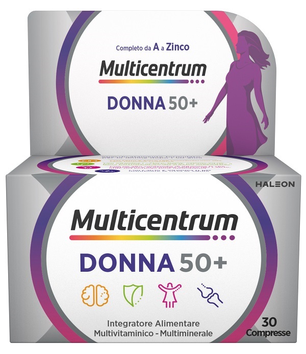 MULTICENTRUM DONNA 50+ 30 COMPRESSE - Farmasanitas 