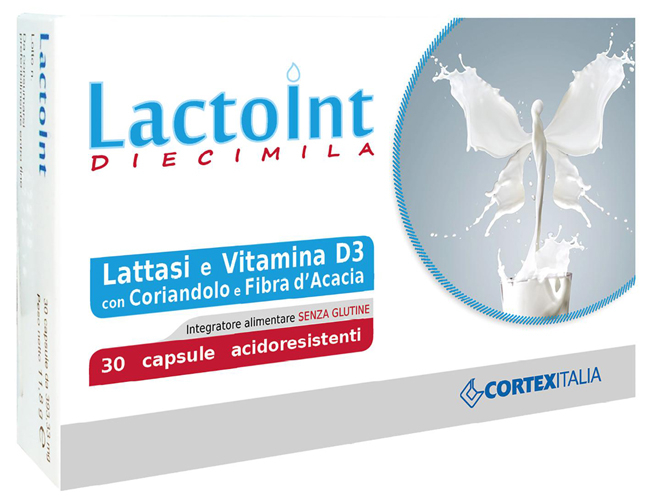 LACTOINT DIECIMILA 30 CAPSULE ACIDORESISTENTI SENZA GLUTINE - Farmasanitas 