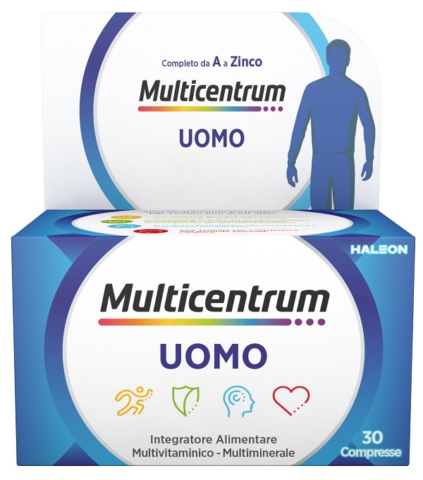 MULTICENTRUM UOMO 30 COMPRESSE - Farmasanitas 