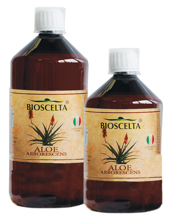 RAIHUEN ALOE ARBORESCENS PURO SUCCO BIOSCELTA 1000 ML - Farmasanitas 