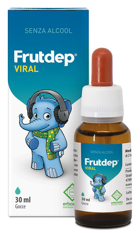 FRUTDEP VIRAL GOCCE 30 ML - Farmasanitas 