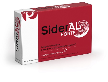 SIDERAL FORTE 20 CAPSULE SENZA GLUTINE SENZA LATTOSIO - Farmasanitas 