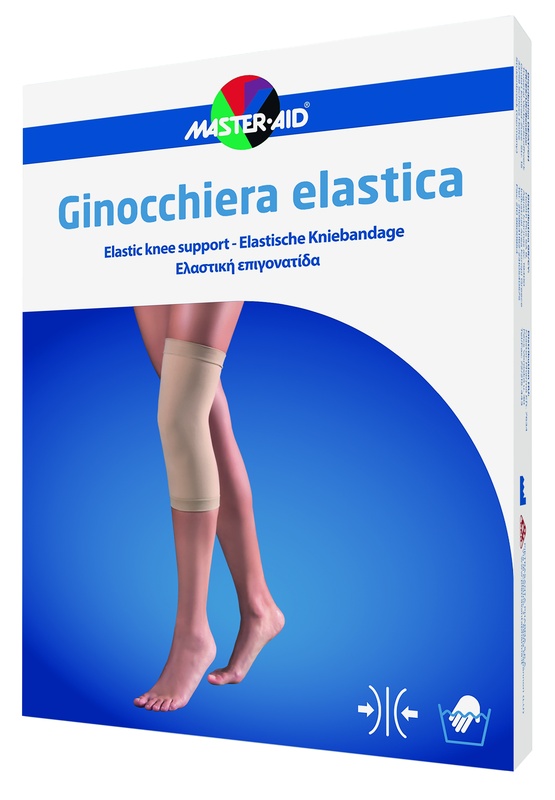 GINOCCHIERA ELASTICA MASTER-AID SPORT TAGLIA 5 44/49CM - Farmasanitas 