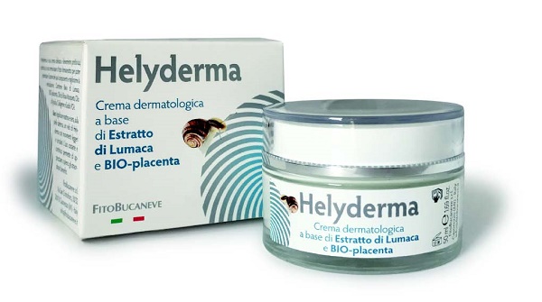 HELYDERMA CREMA VISO BAVA DI LUMACA E BIOPLACENTA 50 ML - Farmasanitas 