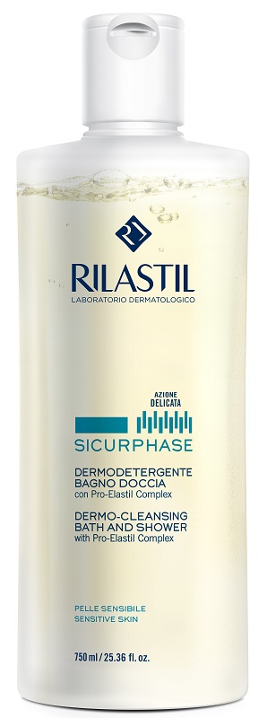RILASTIL SICURPHASE DERMODETERGENTE BAGNO DOCCIA 750 ML - Farmasanitas 