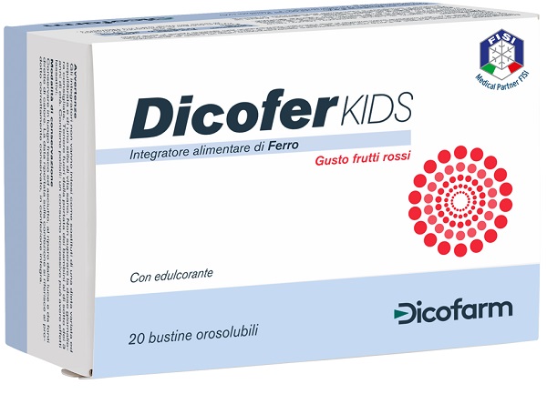DICOFER KIDS 20 BUSTINE OROSOLUBILI - Farmasanitas 