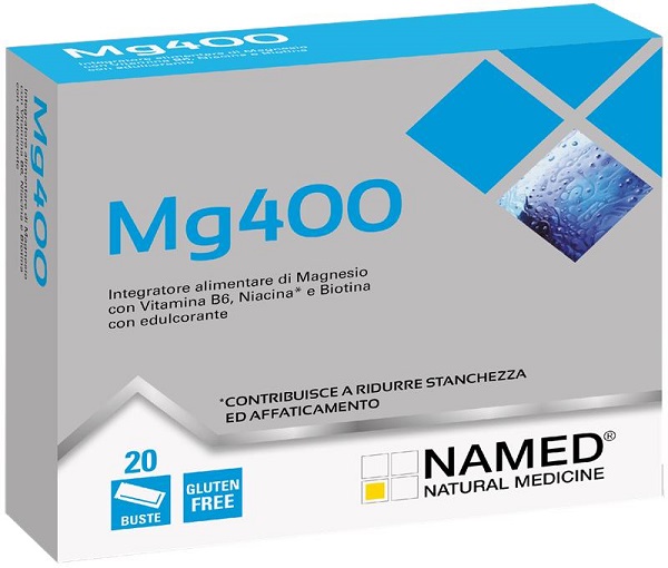 MG400 20 BUSTE DA 4,3 G CON EDULCORANTE SENZA GLUTINE - Farmasanitas 