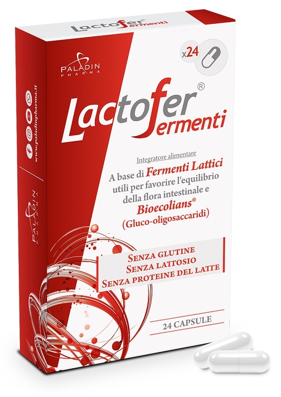 LACTOFER FERMENTI 24 CAPSULE - Farmasanitas 