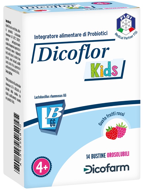 DICOFLOR KIDS 14 BUSTE - Farmasanitas 