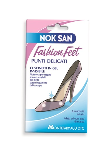 NOK SAN FASHION FEET PUNTI DELICATI 6 PEZZI - Farmasanitas 