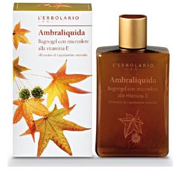 AMBRALIQUIDA BAGNOGEL CON MICROSFERE ALLA VITAMINA E 250 ML - Farmasanitas 