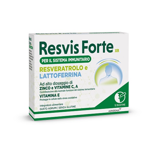 RESVIS FORTE XR BIOFUTURA 12 BUSTE - Farmasanitas 