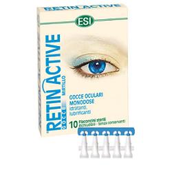 ESI RETIN ACTIVE MIRTILLO GOCCE OCULARI 10 FLACONCINI MONODOSE DA 0,5 ML - Farmasanitas 