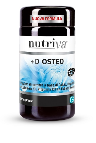 NUTRIVA +D OSTEO 60 COMPRESSE - Farmasanitas 
