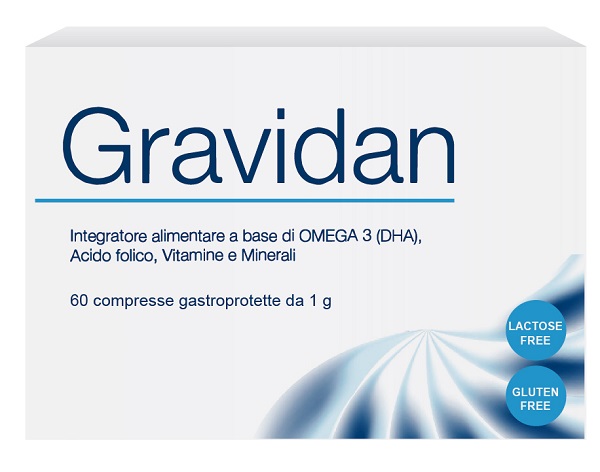 GRAVIDAN 60 COMPRESSE GASTROPROTETTE - Farmasanitas 